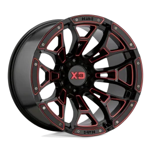 XD Series – XD841 BONEYARD – Black – 20″x10″ -18mm – Summer Wheels – XD84121063918N